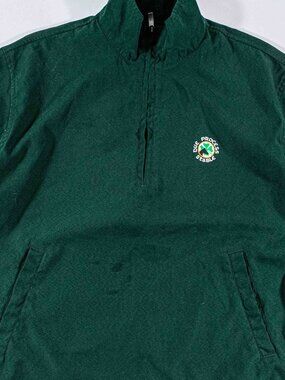 Polo Ralph Lauren Due Process Stable Golf Windbreaker M Short Sleeve 1/4 Zip